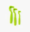 Set of 3 tweezers for tick removal