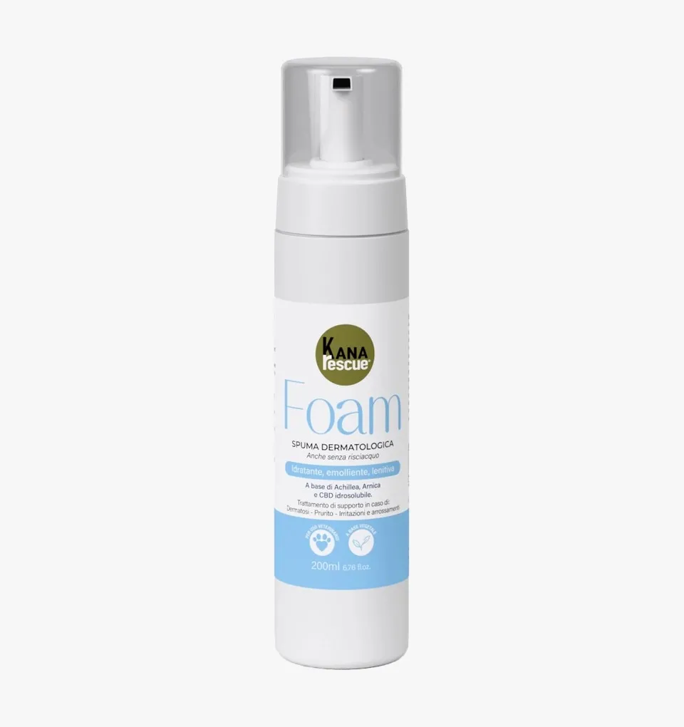Kanarescue® Foam dermatological foam for animals 200ml