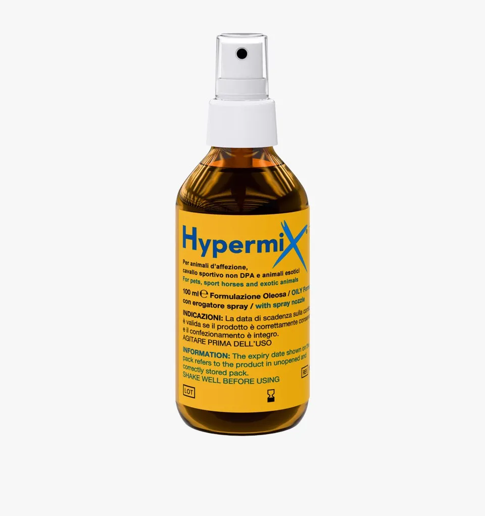 Hypermix® Olio 100ml per animali, per ferite e lesioni cutanee | RI.MOS. VET