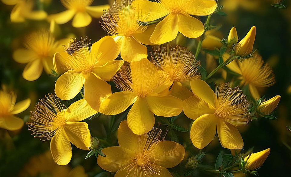 Fiore di Iperico, uno degli ingredienti dei prodotti Rimos Vet